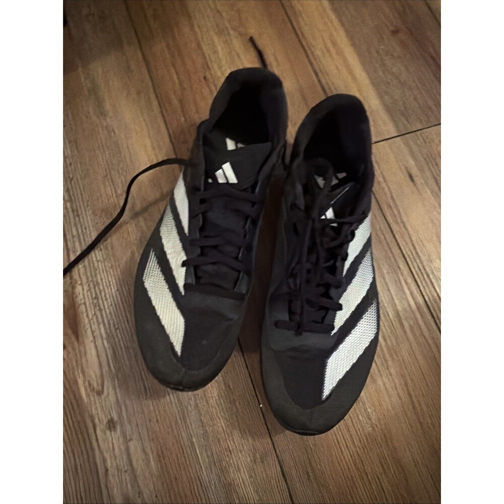 Adidas Adizero Distancestar Track & Field Cleats GV9078 Men’s Black Size 9.5 GUC
